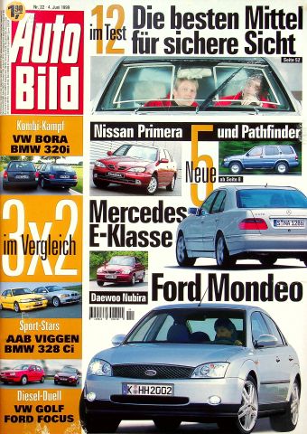Deckblatt Auto Bild (22/1999)